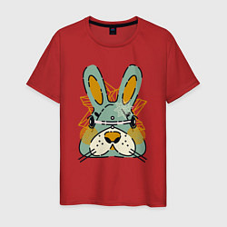 Мужская футболка Безумный кролик