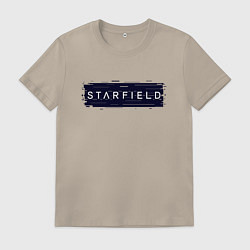 Мужская футболка Старфилд - Глитч