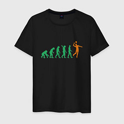 Мужская футболка Эволюция волейбола