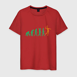 Мужская футболка Эволюция волейбола