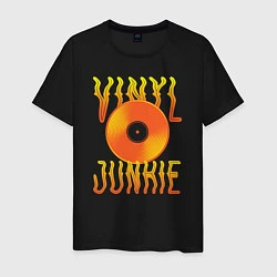 Мужская футболка Vinyl Junkie