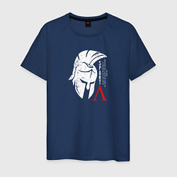 Мужская футболка The motto of the Spartans
