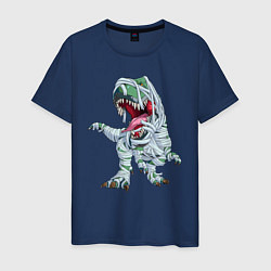 Мужская футболка Динозавр-мумия