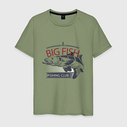 Мужская футболка Болшая рыба