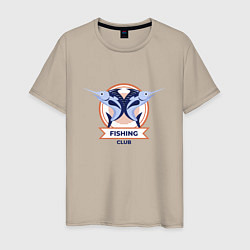 Мужская футболка Клуб экзотической рыбалки