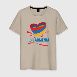 Мужская футболка Я люблю Армению