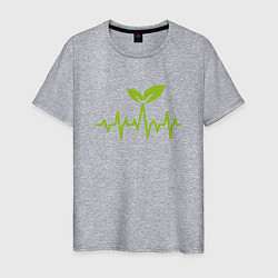 Мужская футболка Vegan Pulse