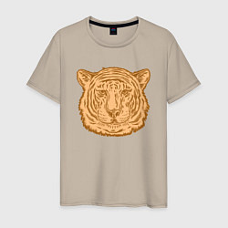 Мужская футболка Coffee Tiger