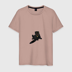 Мужская футболка Crypto Cat