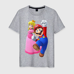 Мужская футболка Mario Princess