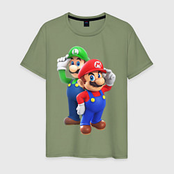 Мужская футболка Mario Bros