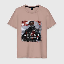 Мужская футболка Ghost of Tsushima Призрак Цусима