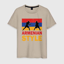 Мужская футболка Армянский стиль