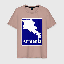 Мужская футболка Армения Armenia