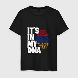 Мужская футболка ДНК - Армения