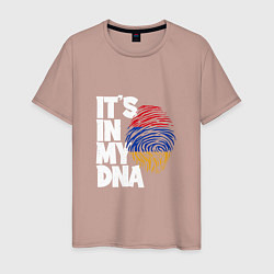 Мужская футболка ДНК - Армения