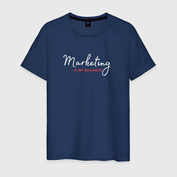 Мужская футболка Marketing is my business
