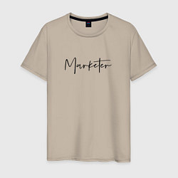 Мужская футболка Marketer