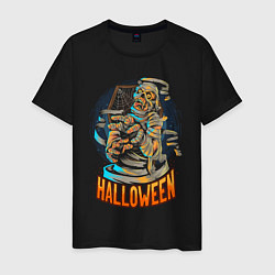 Мужская футболка Halloween Mummy