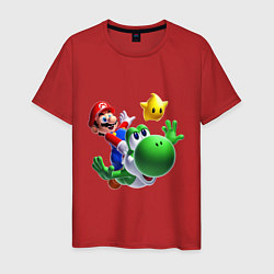 Мужская футболка Mario&Yoshi