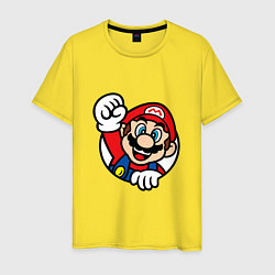 Мужская футболка MarioFace