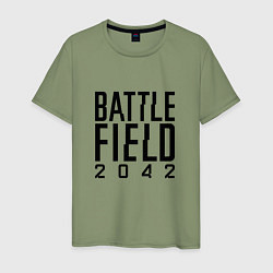 Мужская футболка BATTLEFIELD 2042 LOGO БАТЛФИЛД 2042 ЛОГО