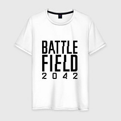 Мужская футболка BATTLEFIELD 2042 LOGO БАТЛФИЛД 2042 ЛОГО