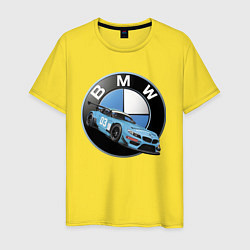 Мужская футболка BMW самая престижная марка автомобиля