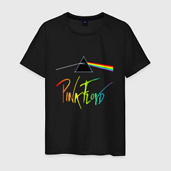 Мужская футболка PINK FLOYD COLOR LOGO