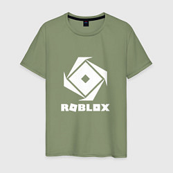 Мужская футболка ROBLOX WHITE LOGO