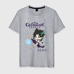 Мужская футболка Genshin Impact mini XiaoСяо