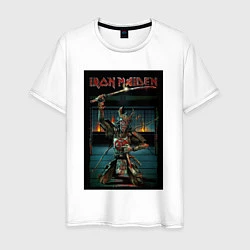 Мужская футболка Iron Maiden Самурай