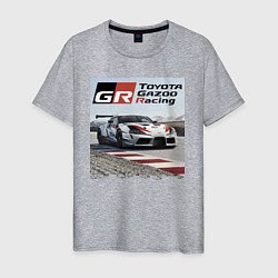 Мужская футболка Toyota Gazoo Racing - легендарная спортивная коман