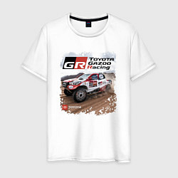 Мужская футболка Сумасшедшая гонка в пустыне