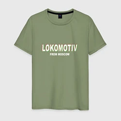 Мужская футболка LOKOMOTIV from Moscow