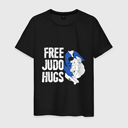 Мужская футболка Judo Hugs