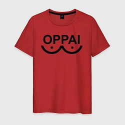 Мужская футболка OPPAI как у Сайтамы One Punch-Man