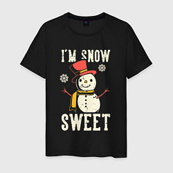 Мужская футболка Snowman
