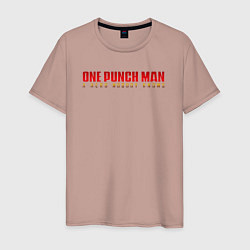 Мужская футболка One Punch Man a hero nobody knows