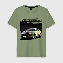 Мужская футболка Lamborghini Urus - это очень круто!