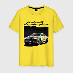 Мужская футболка Lamborghini Urus - это очень круто!