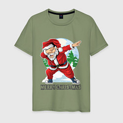 Мужская футболка Dab Santa