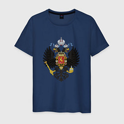 Мужская футболка Черный орел Российской империи