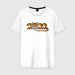Мужская футболка Надпись 2022 Тигр