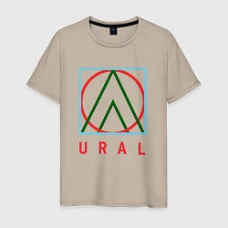 Мужская футболка Ural mountains
