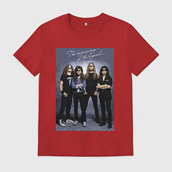 Футболка хлопковая мужская Ты помнишь, как всё начиналось?, цвет: красный