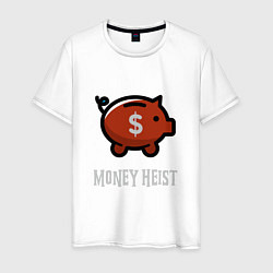 Мужская футболка Money Heist Pig