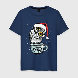 Мужская футболка X-mas Owl