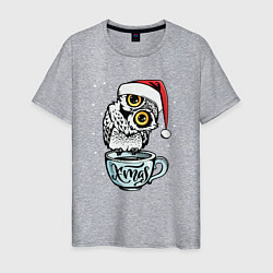 Мужская футболка X-mas Owl