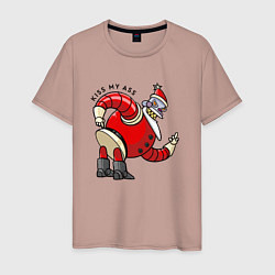 Мужская футболка Futurama Kiss my ass